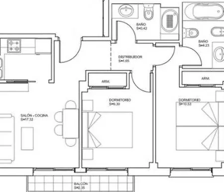 Lägenhet Playa Canelas Sanxenxo